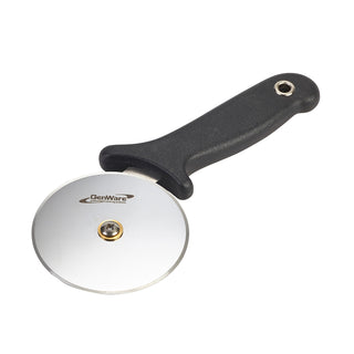 Stainless Steel Pizza Cutter Slicing Blade 4" Wheel – Colour Handle Options (Black, Green, Red, White)