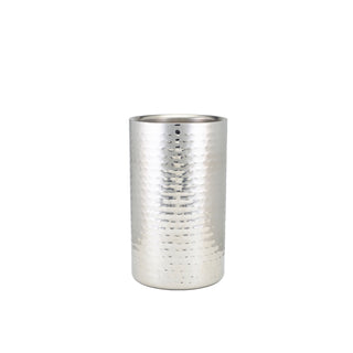 Double Walled Wine Cooler Insulated Stainless Steel Champagne Bottle & Beer Cooler Ice Bucket for Parties