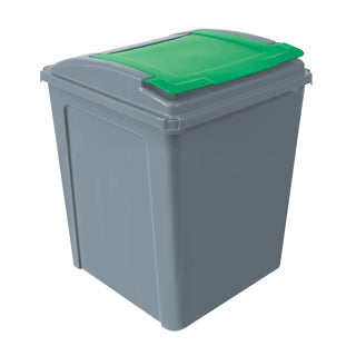 Eco Waste Recycling Bin 50 Litre With Lid