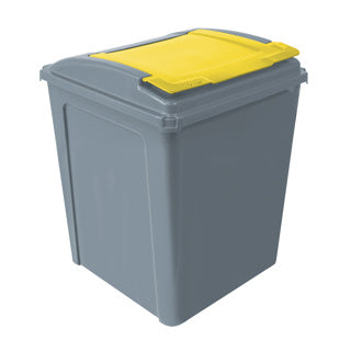 Eco Waste Recycling Bin 50 Litre With Lid