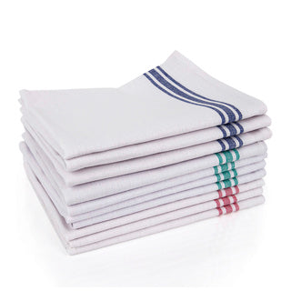 Tea Towel White Cotton 74x45cm