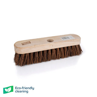 Wooden Deck Scrub Only Stiff Bristles 9"