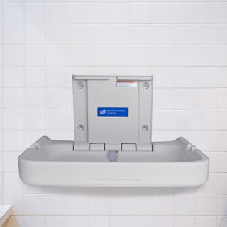 Horizontal Baby Changer with Microban Antibacterial Protection