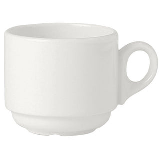 Utopia Simplicity White Atlanta Stacking Cup 21.25cl - Pack of 36