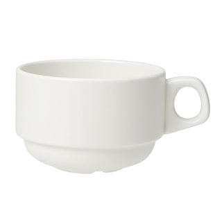 Simplicity White Slimline Stacking Cup 28.5cl / 10oz - Pack of 36
