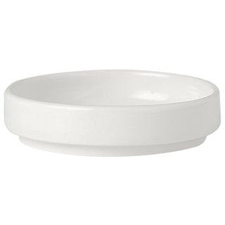 Simplicity White Round Stacking Tray - Various Sizes Available - Pack of 12