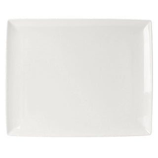 Taste White Rectangular Serving Platters - Various Sizes Available - Pack of 6