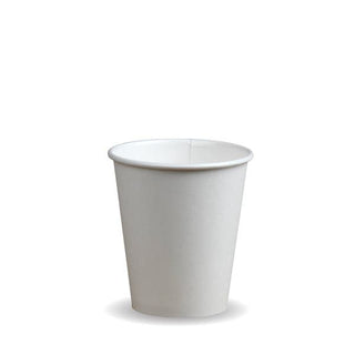 Pack Of 1000 7oz White Compostable Single Wall Cup