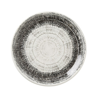 Petra Graphite Coupe Plate - Various Sizes Available - Pack of 12