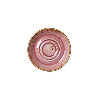 Craft Raspberry Double Well Saucer Round Plate 14.5cm, 11.75cm | Set of 12