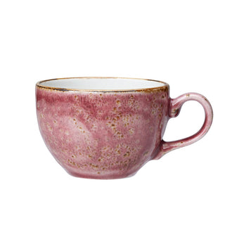Craft Raspberry Low Cup - 3oz, 8oz Ceramic Coffee Cups | Set of 12