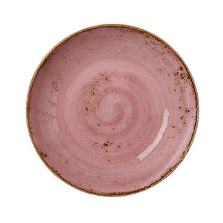 Craft Raspberry Ceramic Coupe Bowl 21.6cm, 25.5cm | Set of 12