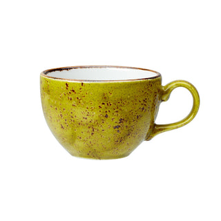 Craft Apple Low Cup 3oz, 8oz Ceramic Coffee Cups | Set of 12