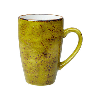 Craft Apple Quench Mug Tall Ceramic Coffee Mugs 340ml, 285ml | Set of 12
