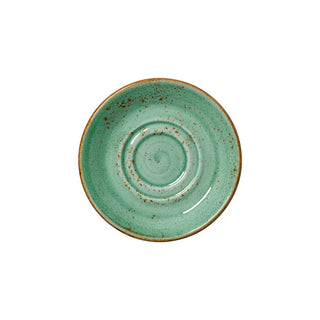 Craft Aqua Double Well Saucer Ceramic Round 14.5cm, 11.75cm | Set of 12