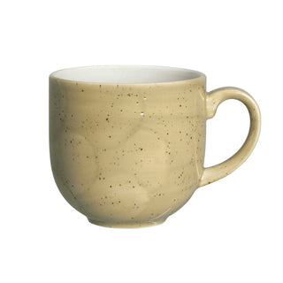 Amari Dijon City Ceramic Coffee Mug Set of 12 - 4oz, 10oz, 12oz