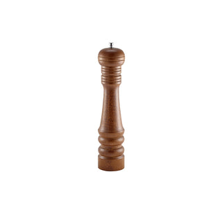 Dark Wood Pepper Mill 32 x 6cm Classic Handheld Spice Grinder for Kitchen Use