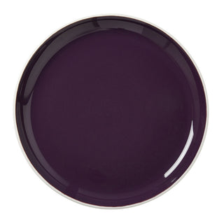 Nyx Damson Nordic Coupe Plates Set of 12 - Sizes 16.5cm, 20.25cm, 25.25cm, 28cm