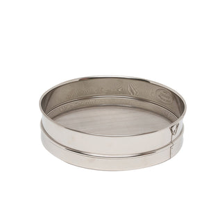 Economy Stainless Steel Flour Sieve 33 x 7.5cm Durable Kitchen Baking Strainer