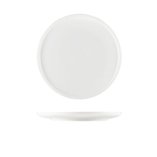 Porcelain Low Presentation Plate White Vitrified Modern Dining & Serving Tableware Pack of 4/6 Various Size Availble