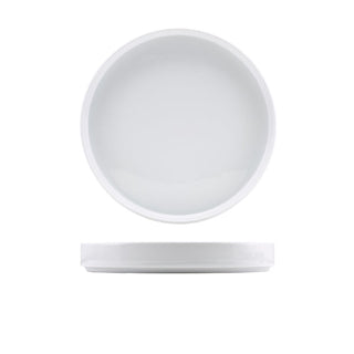 Porcelain Presentation Plate 18/20/25cm – White Vitrified Fine Dining & Food Display Tableware Pack of 6