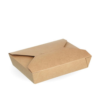 Pack Of 300 700ml Kraft #2b Hot Food Boxes