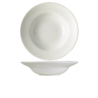 Pasta Dish Various Sizes 22x5/25x6/30x7cm Pack of 6 Porcelain Stylish Tableware Perfect for Dining Display Use