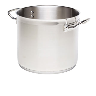 Stainless Steel Stockpot Without Lid 8L–71L – Heavy Duty 18/4 Catering Cookware Various Sizes