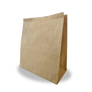 Pack Of 250 Brown Kraft Grab Bag No handle (250) - 32x38x16