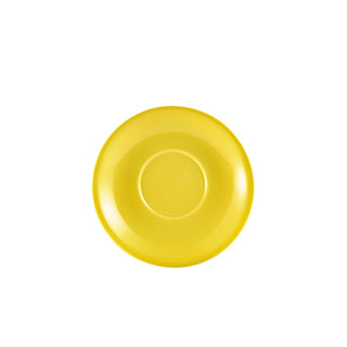 Porcelain Saucer 16cm Well Size 6cm – Vitrified Contemporary Dining Tableware Various Colours Pack of 6