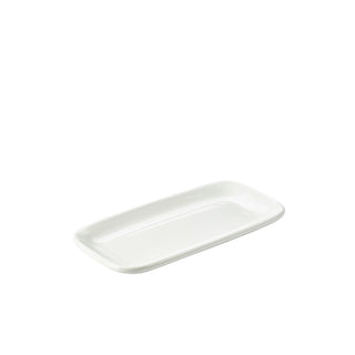 Rounded Rectangular Plate Various Sizes Pack of 6/3 Porcelain stylish serving tableware ideal for hotels cafes