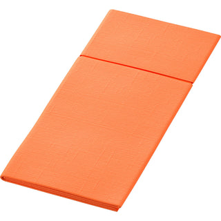 Pack Of 280 Duniletto Slim Orange Poxcket Napkins 40x33cm