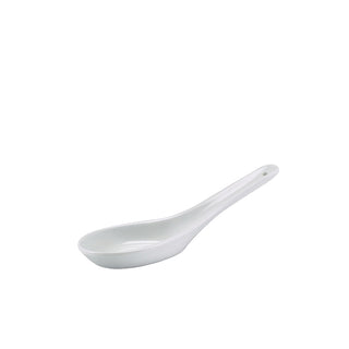 Chinese Spoon 13.5cm Pack of 12 Porcelain elegant cutlery perfect for cafes buffets oriental dining presentation use