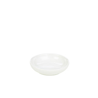 Butter Tray 10x2.45cm Pack of 12 Porcelain refined serveware perfect fo Cafe sophisticated food presentation use