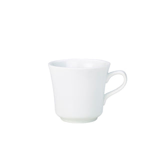 Tea Cup 23cl 8x8cm Pack of 6 Porcelain Elegant Serveware Perfect for Cafes and Restaurants Use