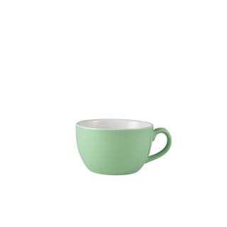 Bowl Shaped Cup 17.5cl/6oz 11x9x5cm Pack of 6 Porcelain Elegant Coffee Cup for Hotel Restaurant and Home