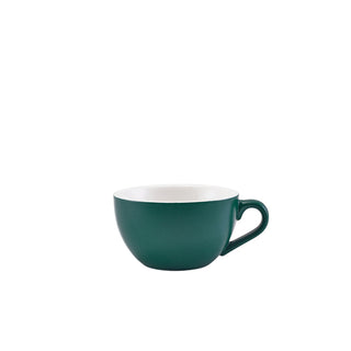 Bowl Shaped Cup 17.5cl/6oz 11x9x5cm Pack of 6 Porcelain Elegant Coffee Cup for Hotel Restaurant and Home