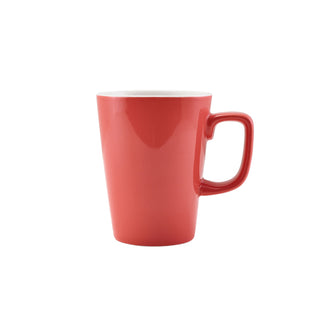 Latte Mug 34cl/ 11.5cm Various Colours Porcelain Coffee Mug for Hotel Home Pack of 6