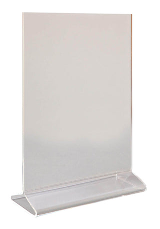 A5 Perspex Menu Holder Vertical