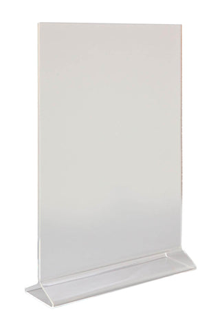 A4 Perspex Menu Holder Vertical