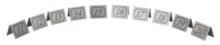 Stainless Steel Table Numbers Set 11-20