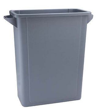 65 Litre Grey Slim Recycling Bin