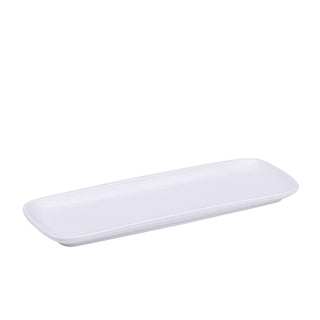 White Porcelain Ellipse Platter for Catering & Food Presentation, 27×10cm (10.75×4in), Pack of 6