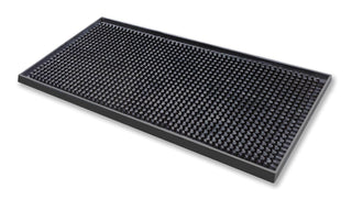 Deluxe Black Rubber Mini Bar Mat 6″ x 12″