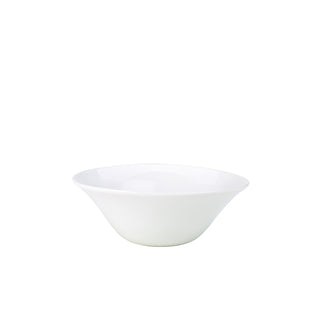 17cm Porcelain Salad Bowls Set of 6 – 500 ml White Bowls for Breakfast, Pasta, Salad & Noodles | Microwave, Dishwasher & Oven Safe