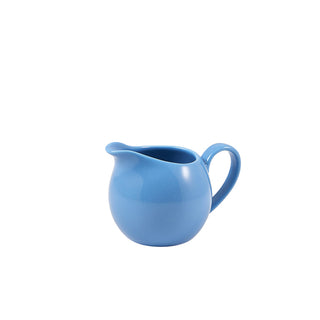 Milk Jug 11.7cm Pack of 6 Porcelain Various Colour Serving Jug 14cl/5oz for Milk Tea and Coffee Service Use