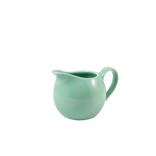 Milk Jug 11.7cm Pack of 6 Porcelain Various Colour Serving Jug 14cl/5oz for Milk Tea and Coffee Service Use