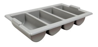 Grey Plastic Cutlery Tray 13" x 21