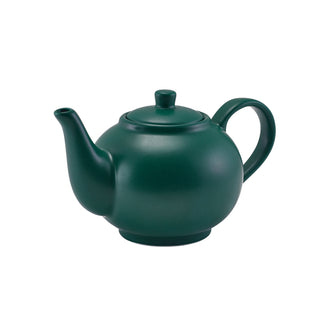 Teapot 18.5cm 45cl Porcelain Tea Coffee Pot Various Colours Café Restaurant Set of 6