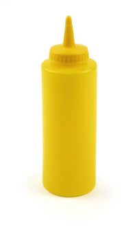 12oz Squeeze Bottle Yellow